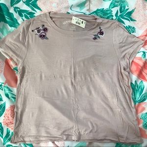 embroidered t shirt